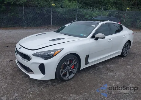 2019 Kia Stinger Gt2 z USA, uszkodzony, nr VIN KNAE55LC7K6053446